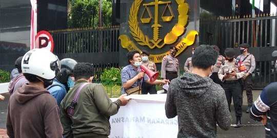 Demo KPK dan Kejagung, Mahasiswa Desak Usut Tuntas Kasus Dugaan Korupsi di Siak