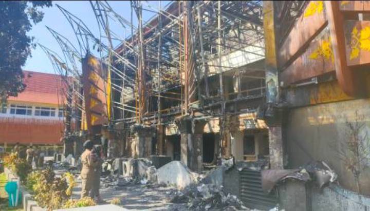 Gedung Utama MPP Pekanbaru yang Terbakar Segera Dibongkar, PUPR Tunggu Penghitungan Aset