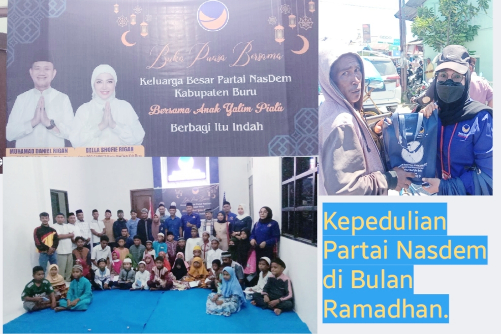 Bagikan Paket Ramadhan & Santunan  serta Buka Puasa Bersama Anak Yatim