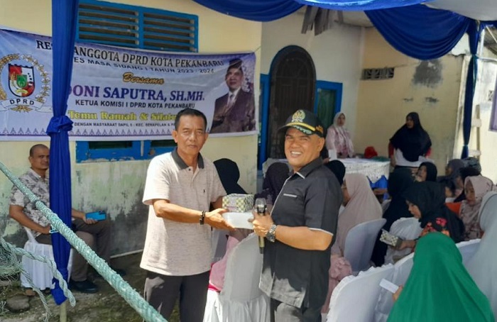 Reses di Kecamatan Senapelan, Anggota DPRD Pekanbaru Doni Saputra Tampung Aspirasi Masyarakat