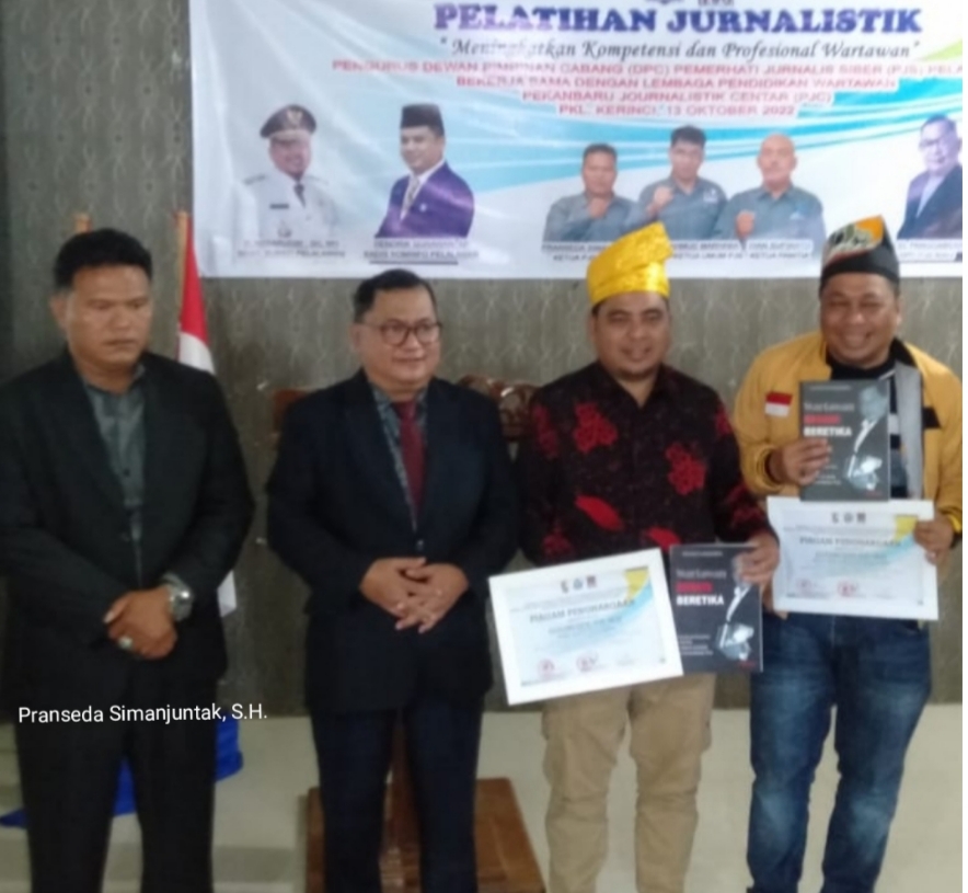 Pranseda Simanjuntak, S.H., Pimpin PJS Kabupaten Pelalawan