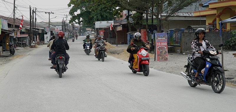 Dinas PUPR Pekanbaru Sedang Perbaiki Jalan Kartama yang Rusak, September Tuntas