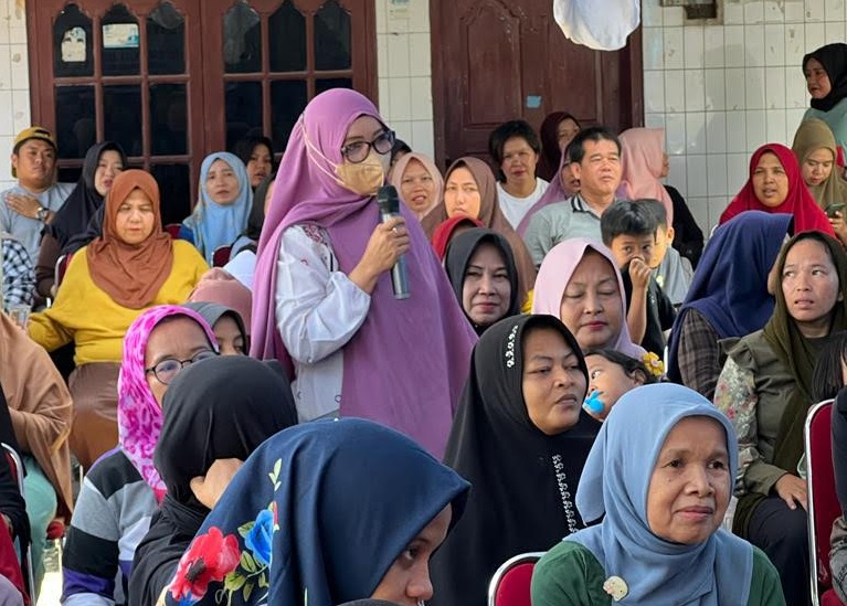 Anggota DPRD Pekanbaru Ini Sosialisasi Perda No 14 tahun 2018 di Kelurahan Kampung Tengah
