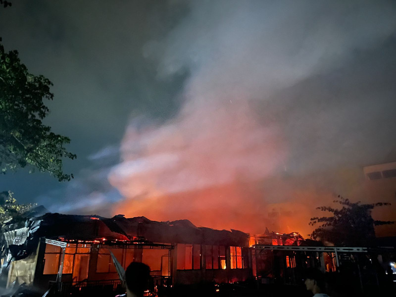 Rumah Sakit Puri Husada Tembilahan Terbakar, Kerugian Capai Rp2 Miliar